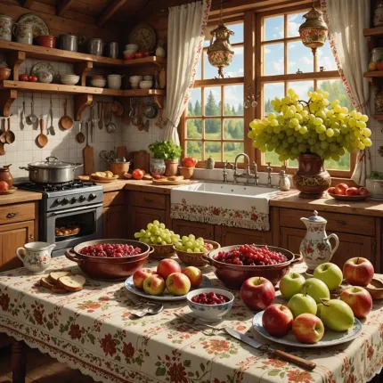 Искусство приготовления компота из винограда и яблок: простой способ насытить дом ароматом лета